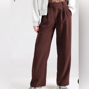 Abercrombie & Fitch Chocolate Wide Leg Pants